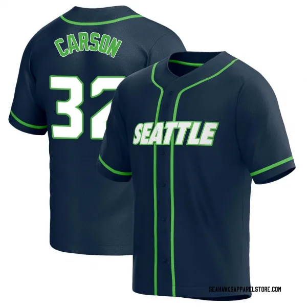 Limited Men's Chris Carson Green Jersey - #32 Football Seattle Seahawks  100th Season Rush Vapor Untouchable Size 40/M