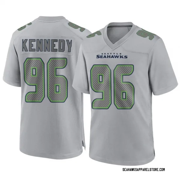 Limited Women's Cortez Kennedy White/Pink Jersey - #96 Football Seattle  Seahawks Rush Fashion Size S