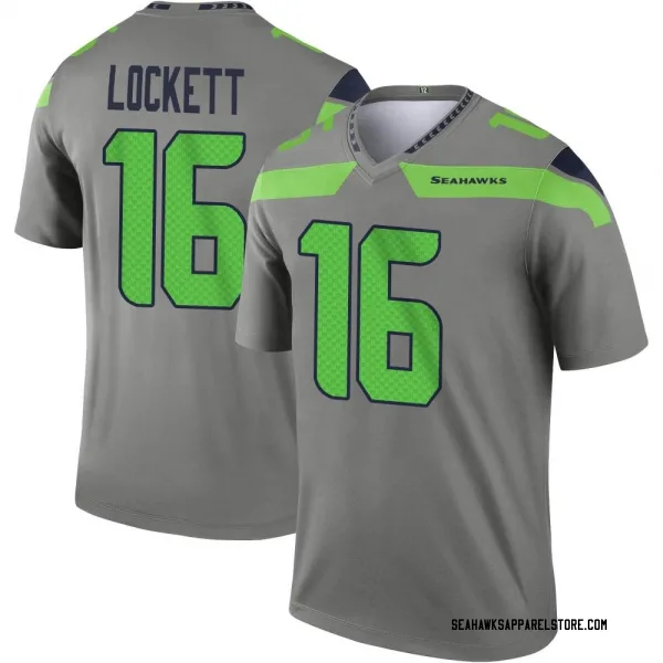 Tyler Lockett Backer T-Shirt - Ash - Tshirtsedge