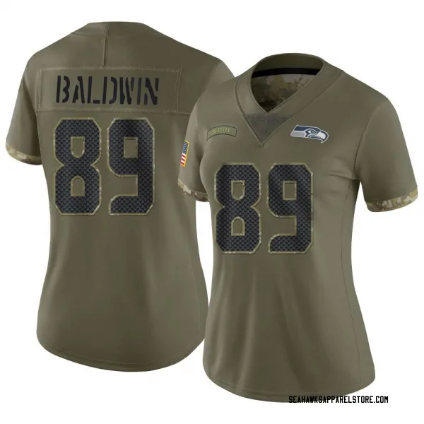 Women's Doug Baldwin One Color T-Shirt - Ash - Tshirtsedge