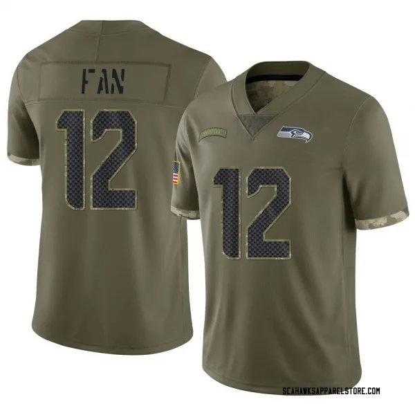 : Outerstuff Fan #12 Seattle Seahawks Blackout Youth Player Home  Jersey (Youth Medium) : Sports & Outdoors